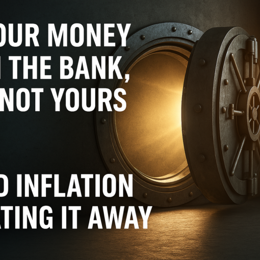 Jouw geld bij de bank, is niet meer van jou.