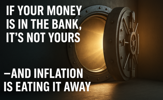 Jouw geld bij de bank, is niet meer van jou.